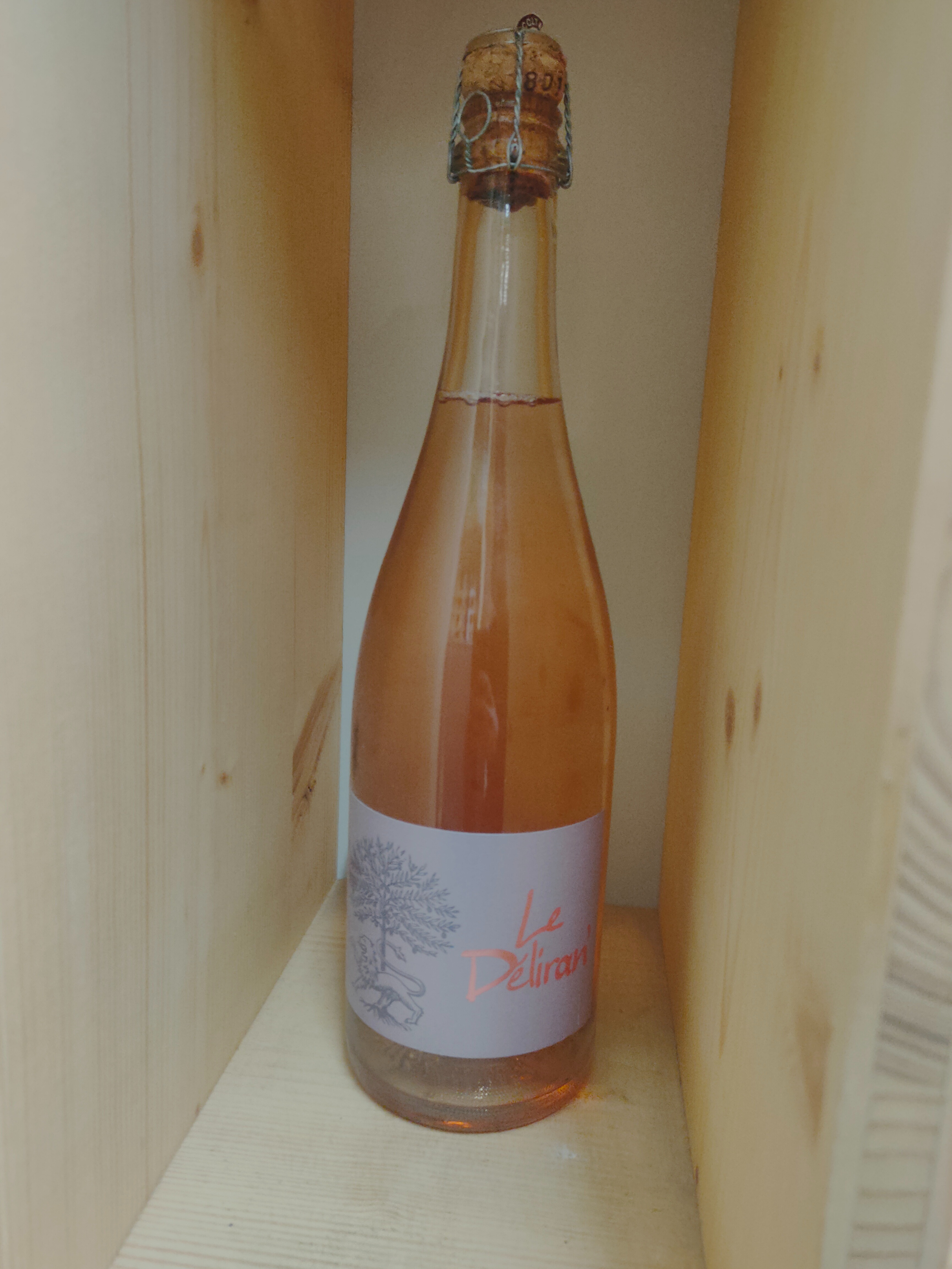 Vin mousseux "Le déliran' "75cl Bio