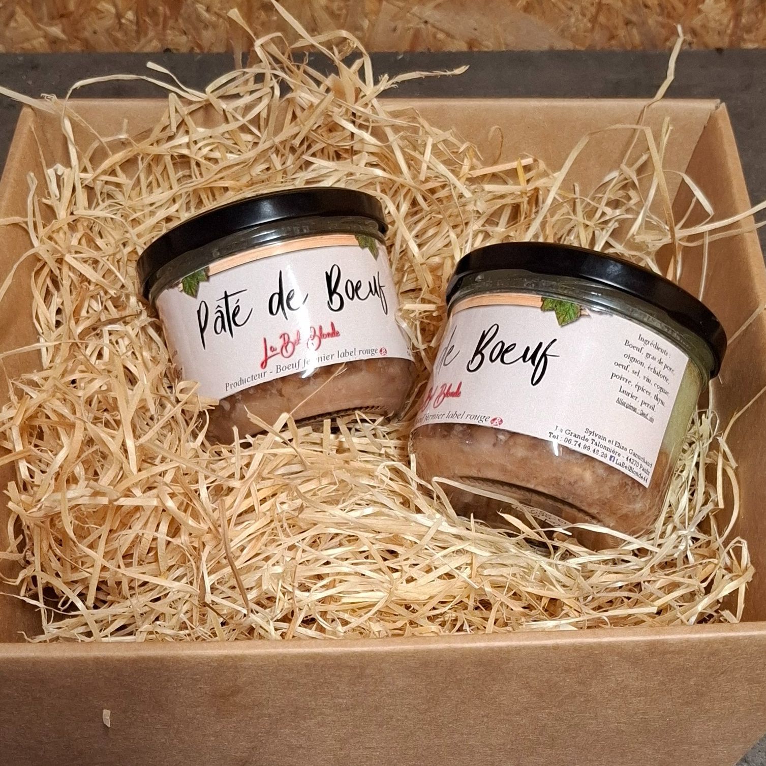 Pâté de boeuf - 180g