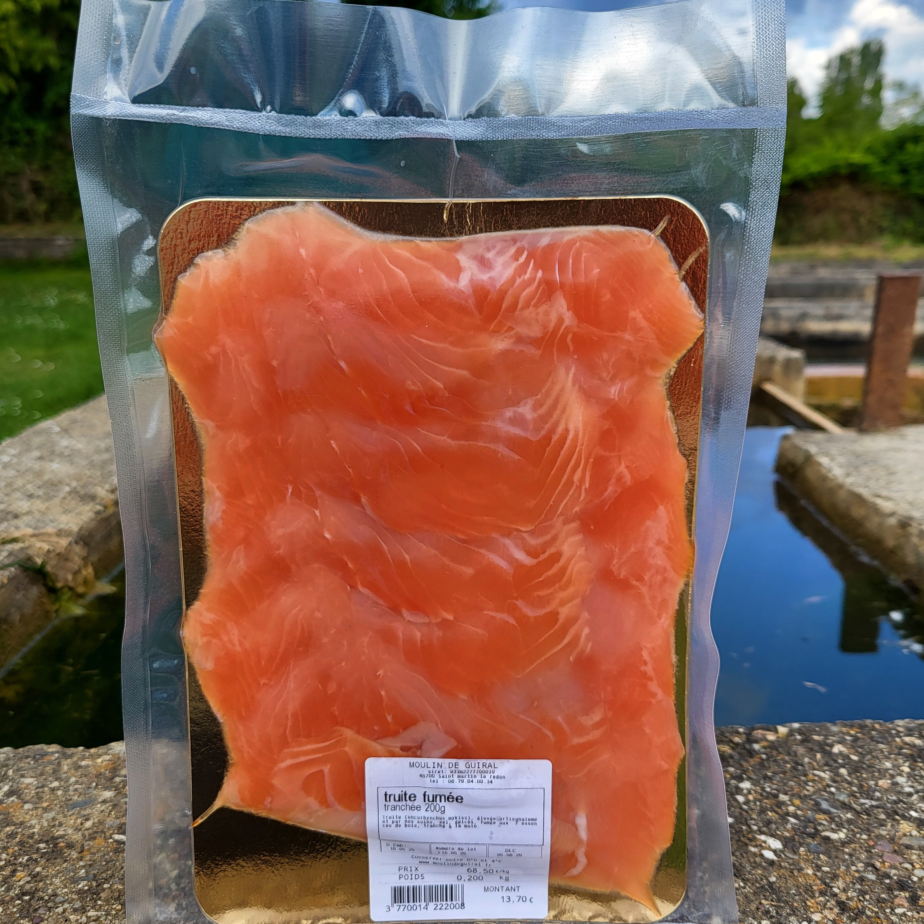 Truite fumée 200 gr