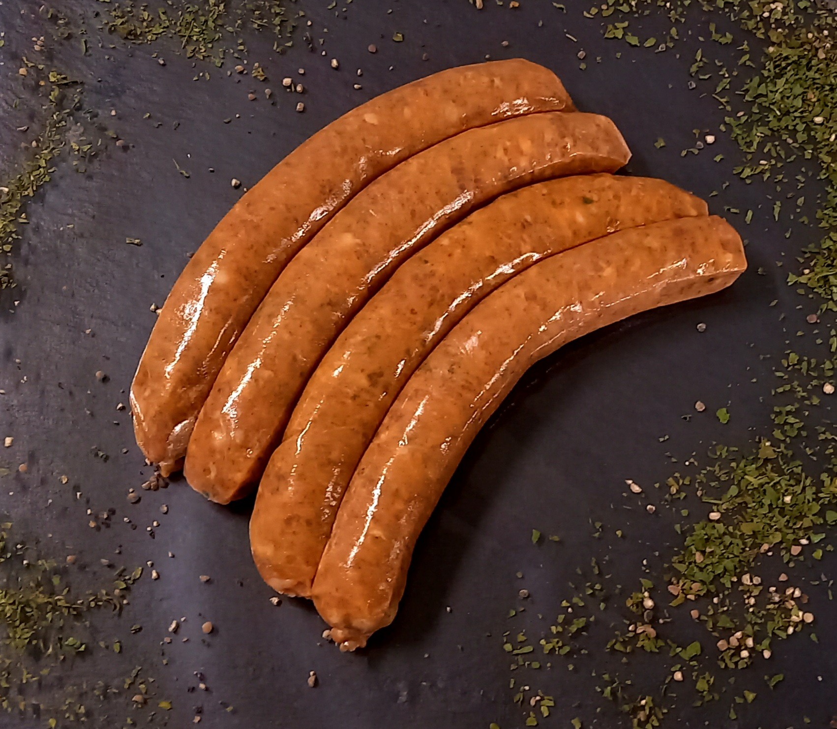 Chipolatas mexicaines bio (x4) - 0,32kg