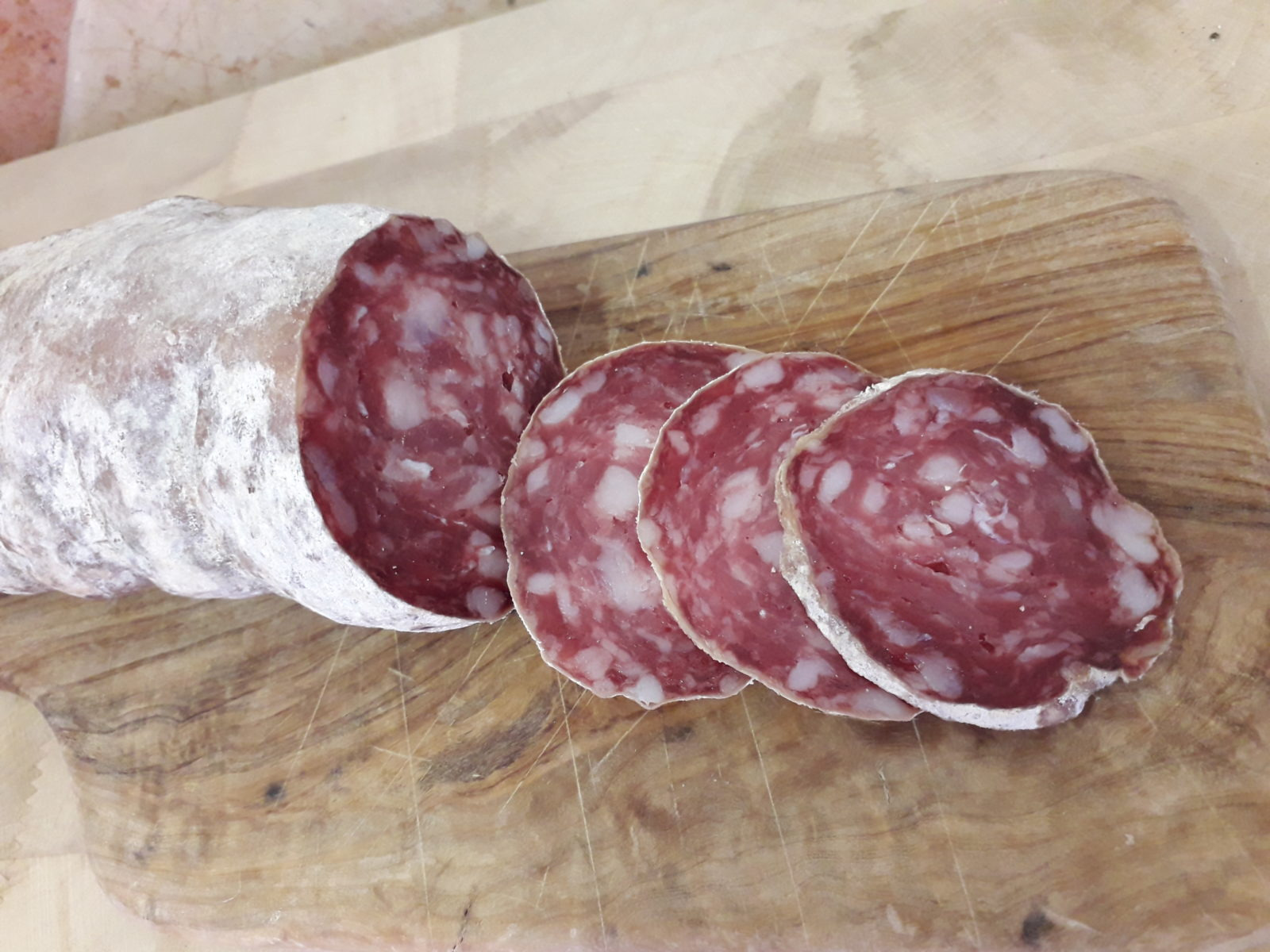 Saucisson sec de porc 1 pièce - 0,25kg