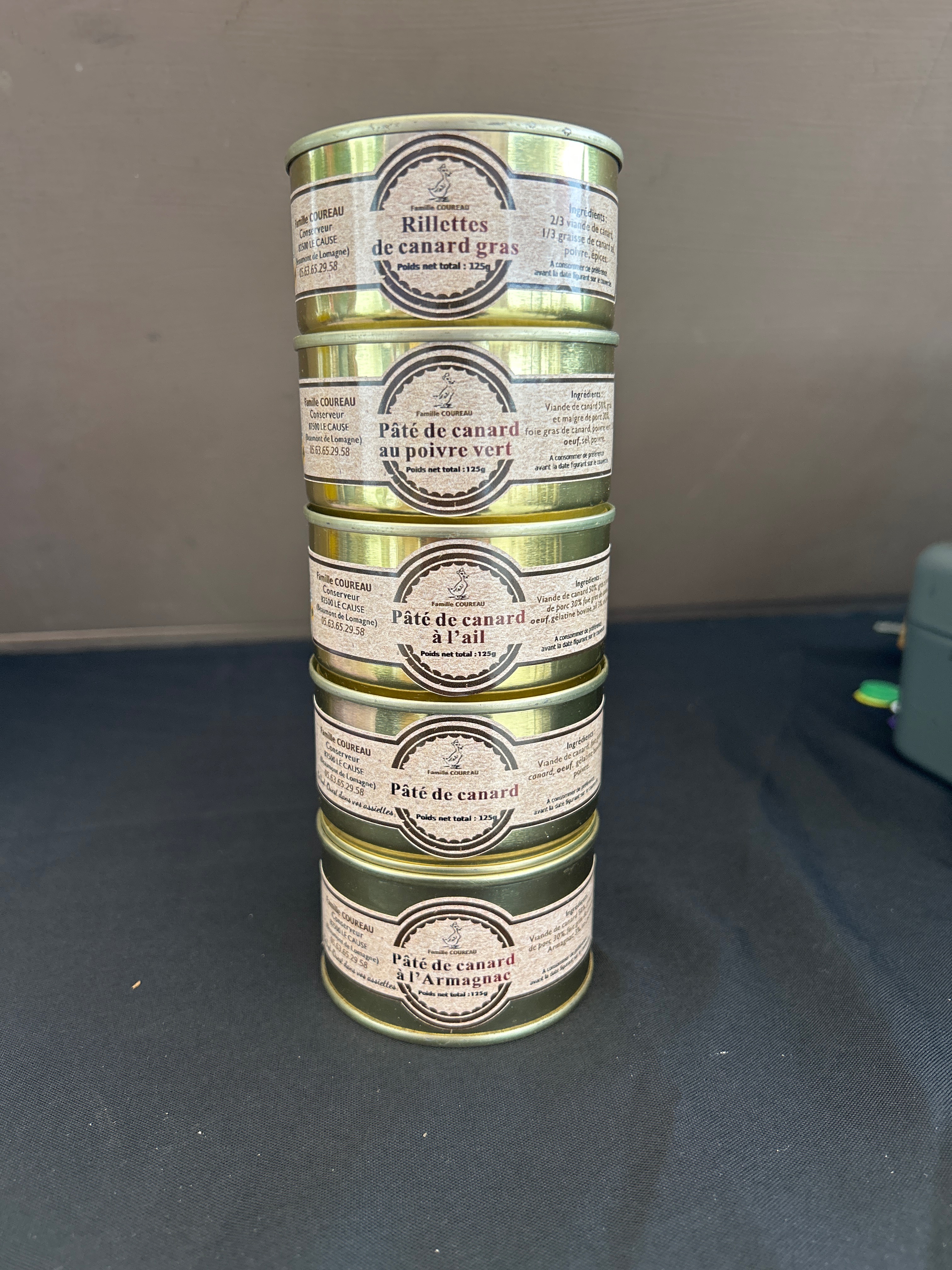 Filet de pâtés 125g