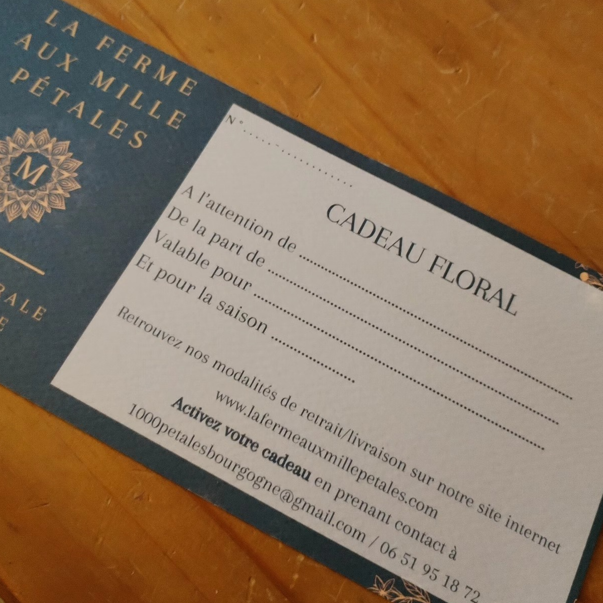 Carte-cadeau 30 €