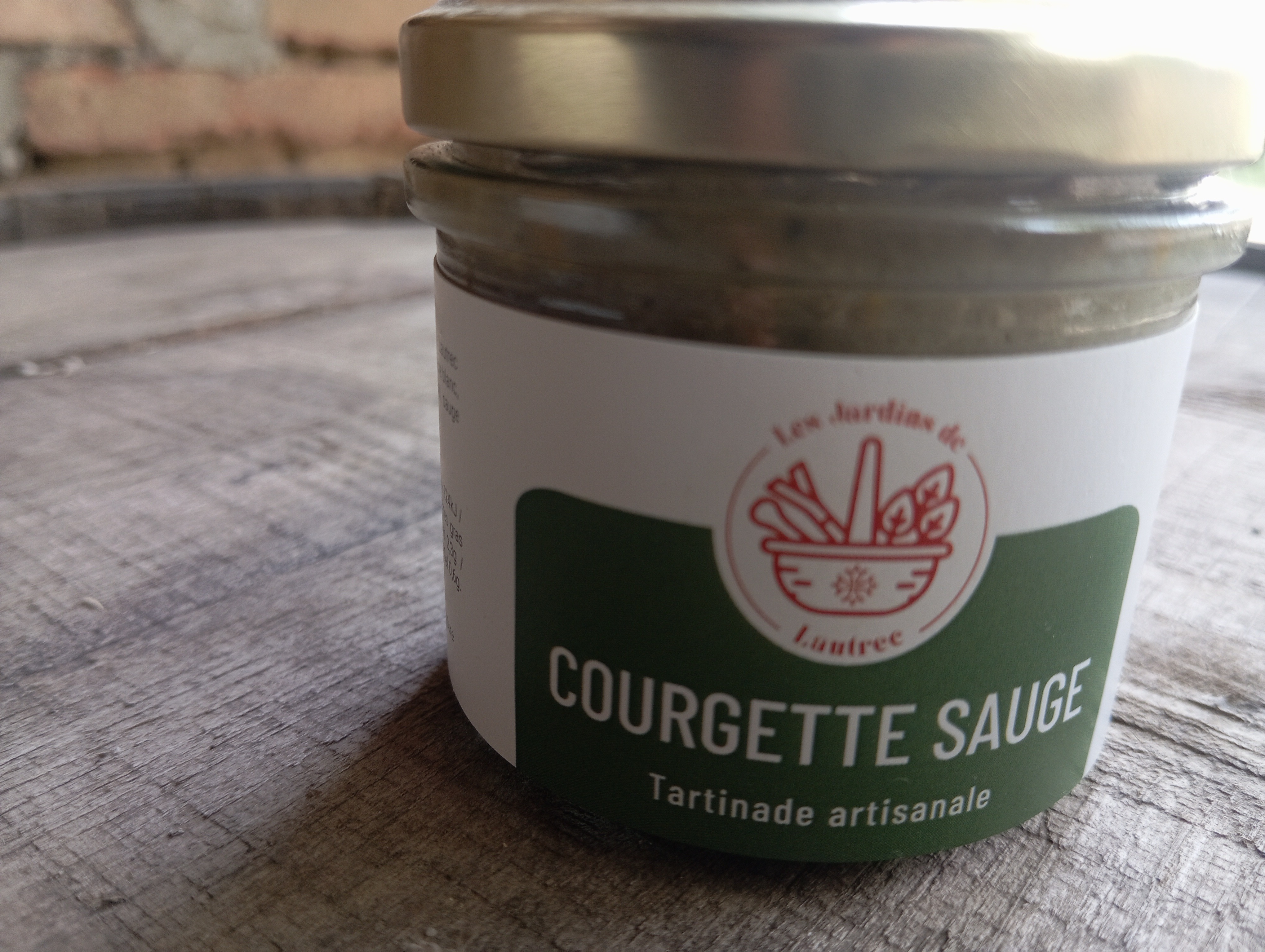 Tartinade courgette sauge ( Bocalenvers)