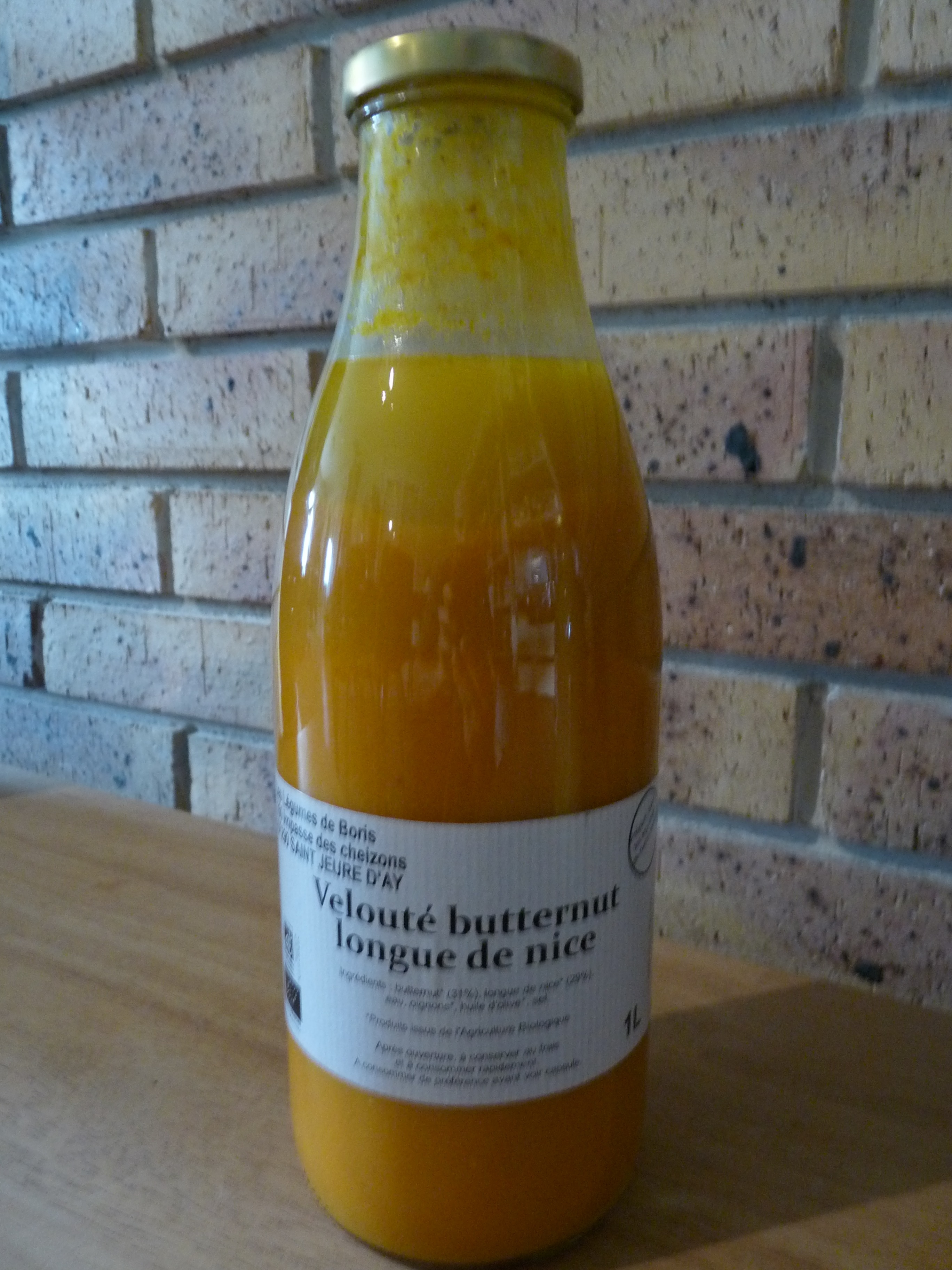 Velouté longue de nice/butternut 1L - 1l