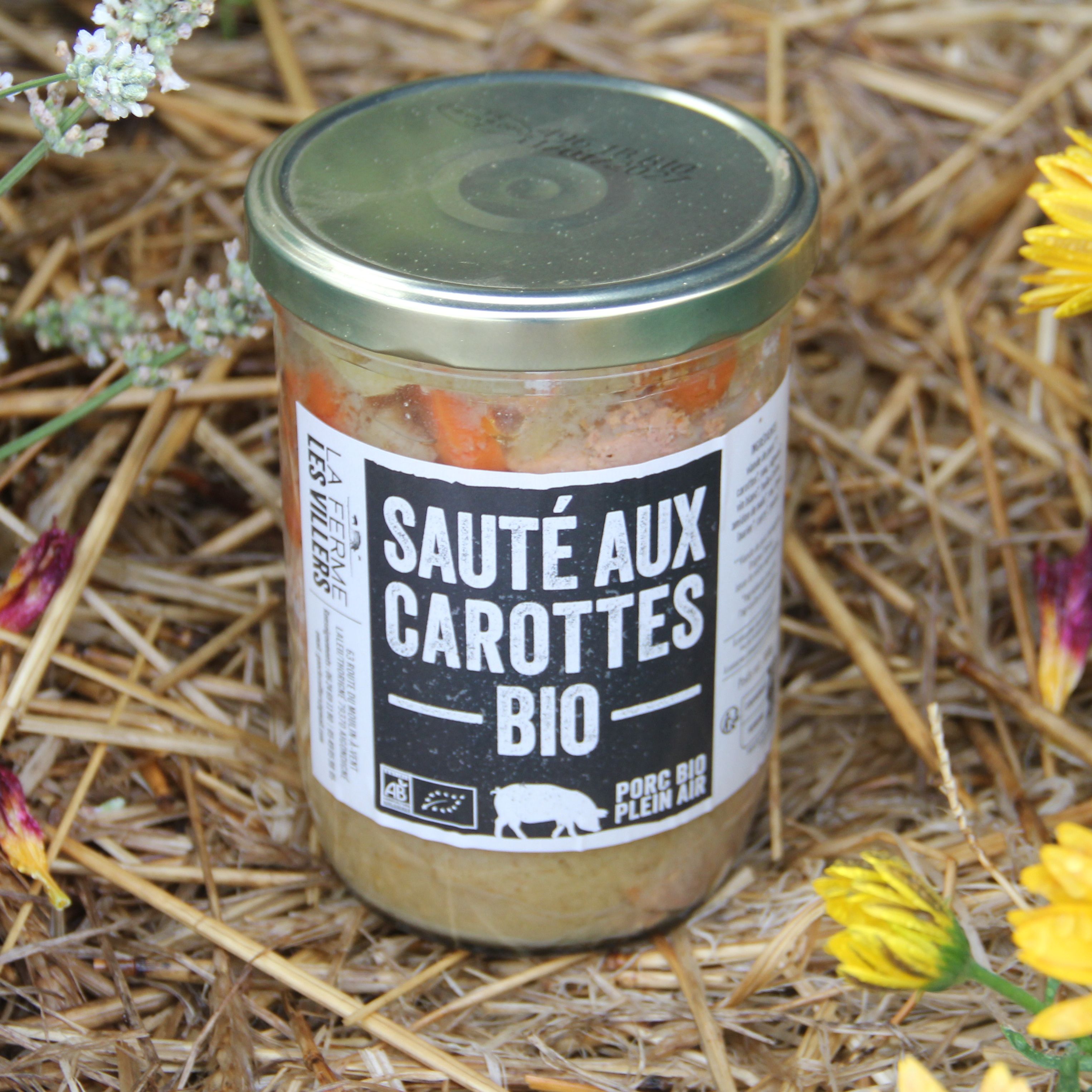 Sauté de Porc bio Les Villers 800 g