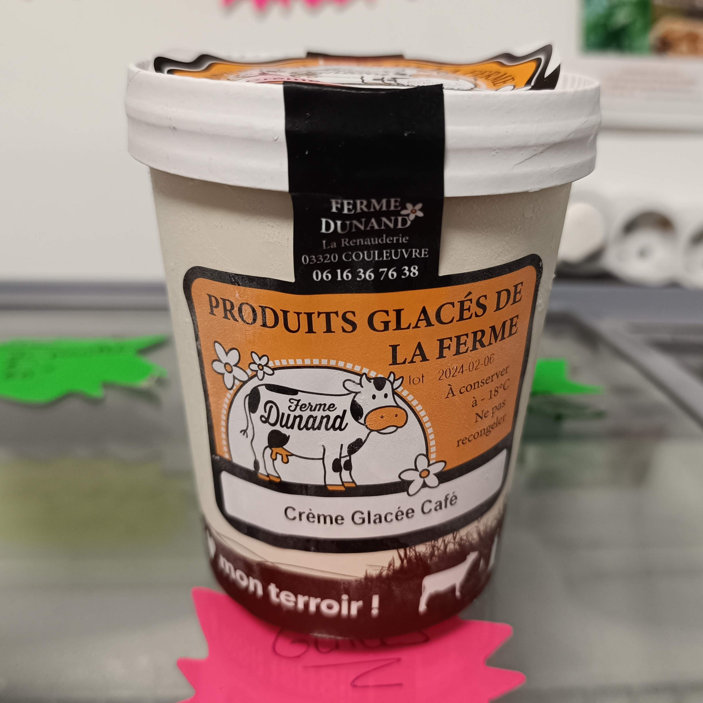 Glace (Crème Glacée) pot 500g