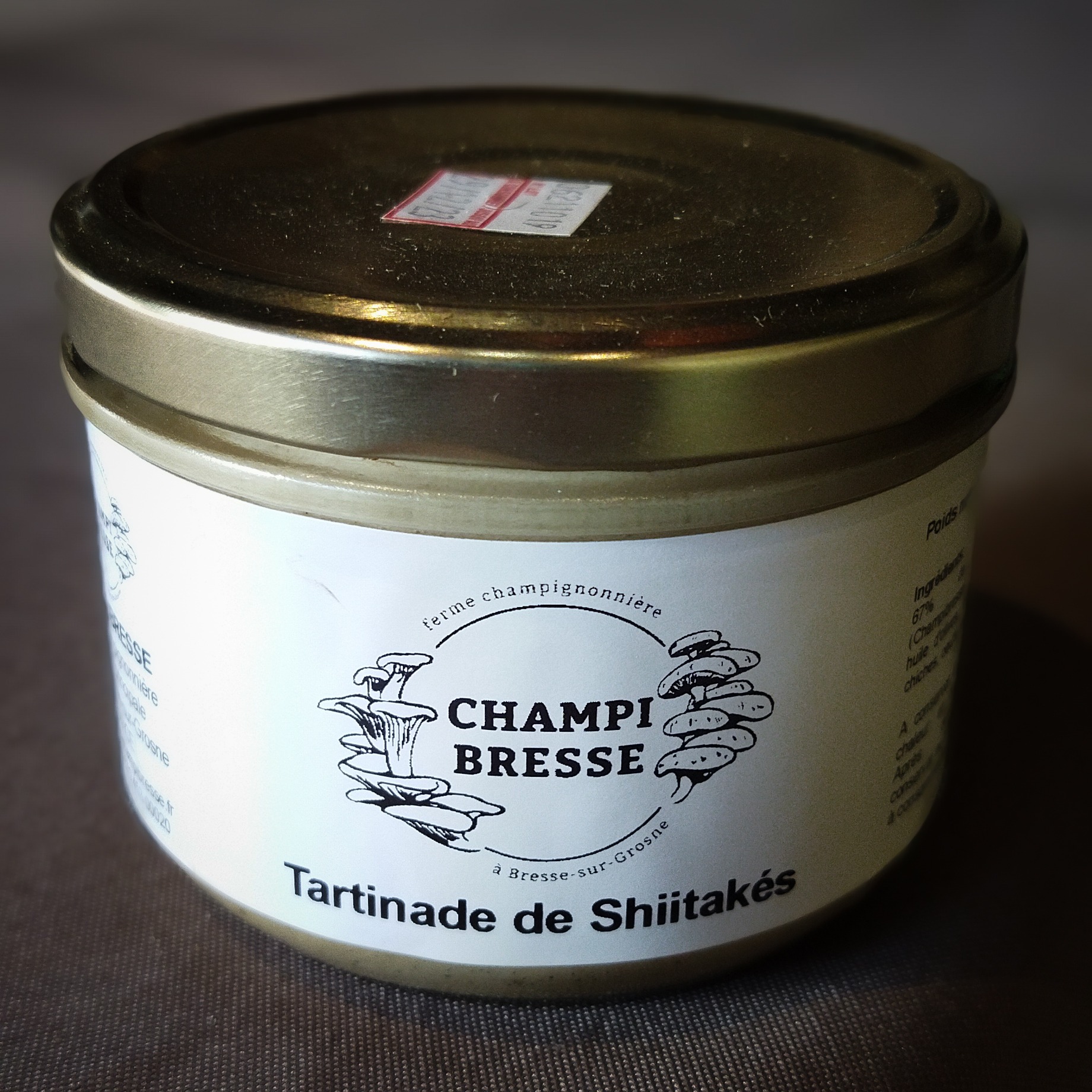 Tartinades de Shiitakes nature - 105g