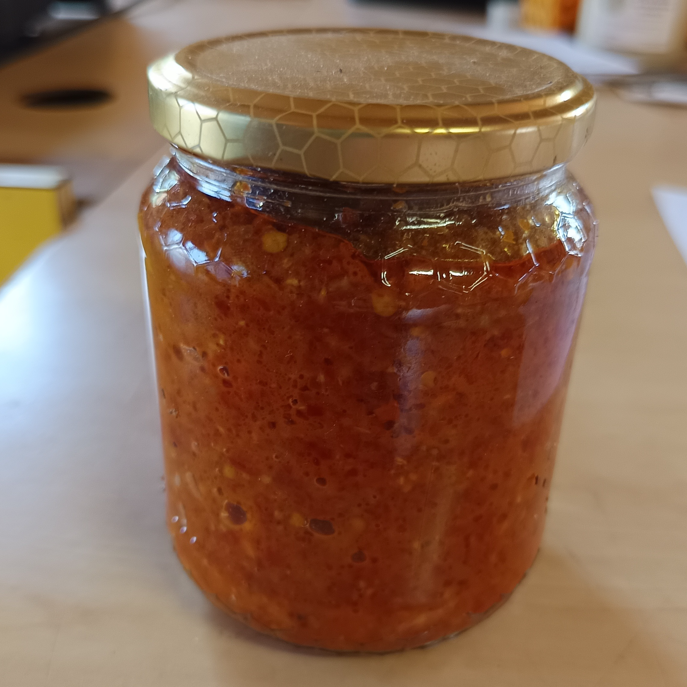 Purée de piment fort