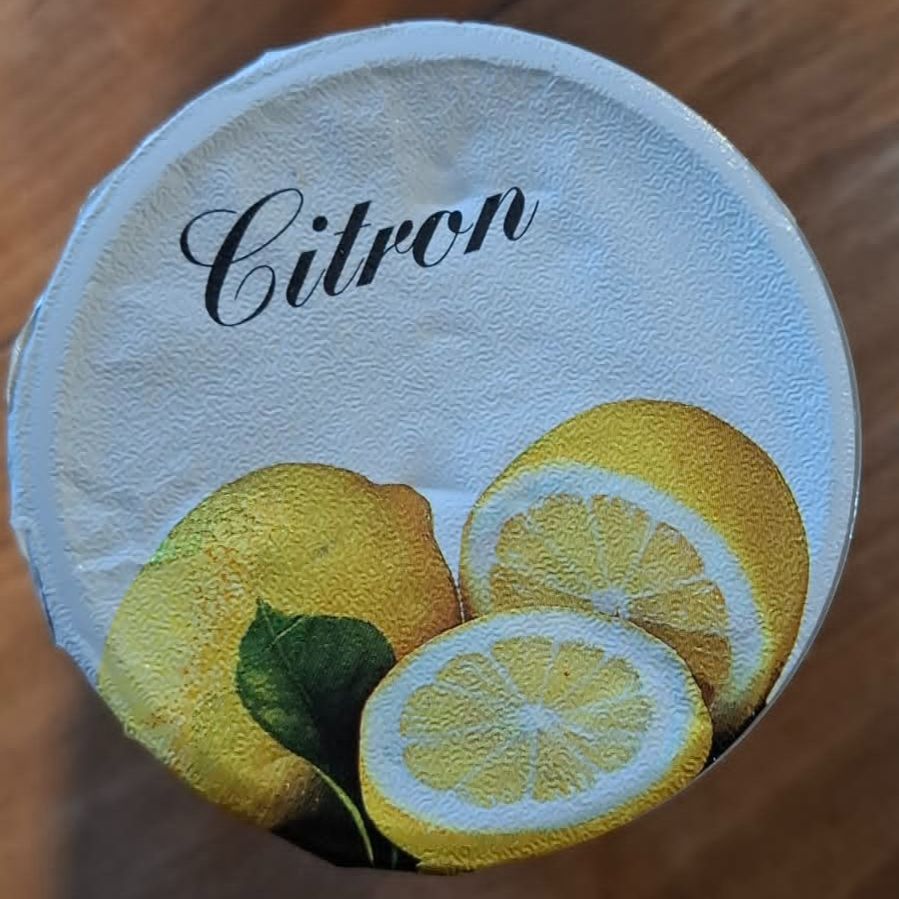 Yaourt CITRON 125g - (L'ESPRIT NORMAND)- revente - 125g
