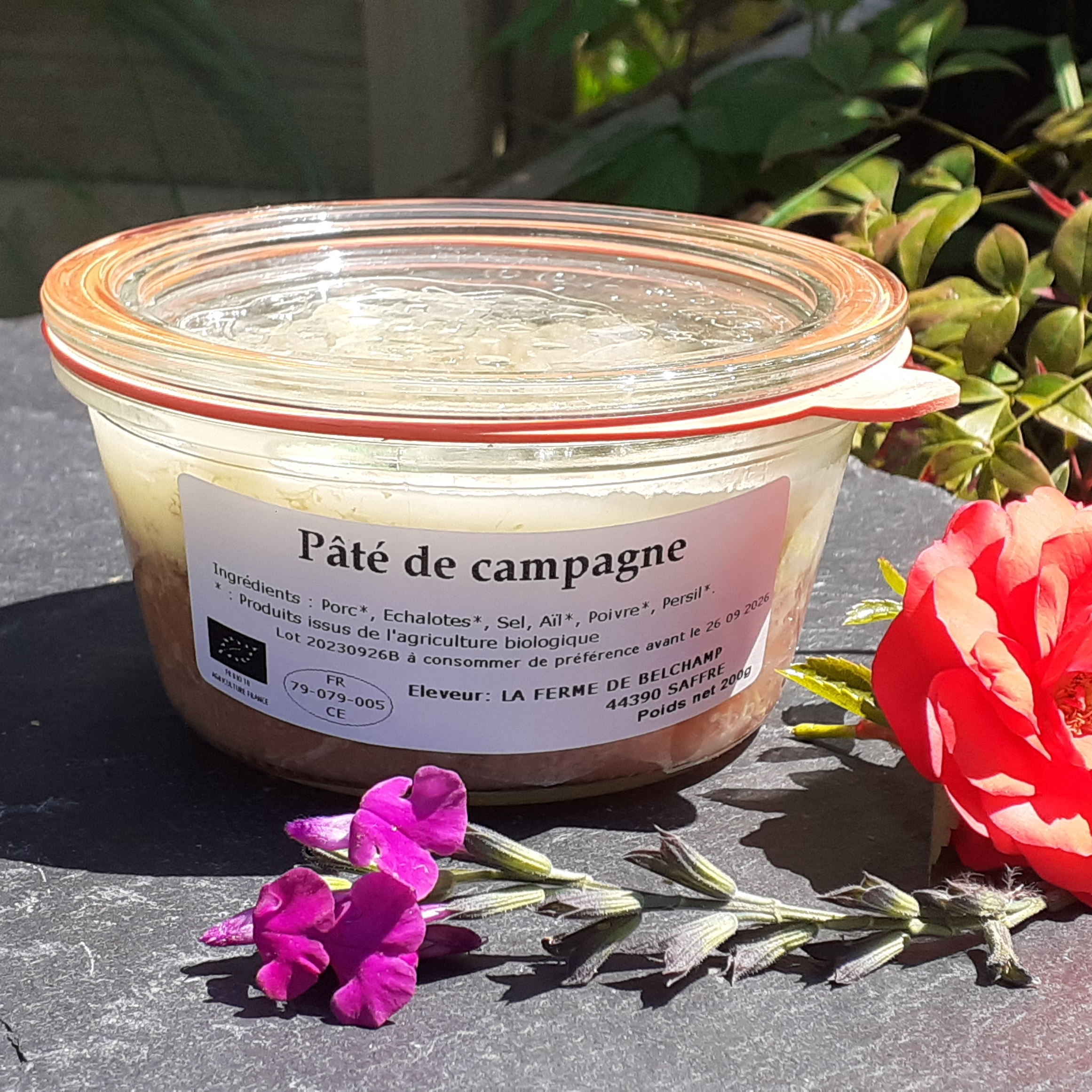 Terrine pâté de campagne - 200g