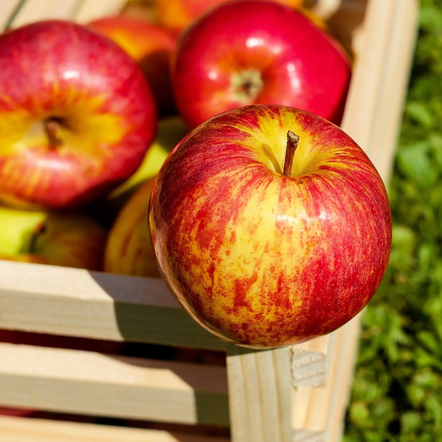 Sorbet plein Fruit pomme aux biscuit crumble