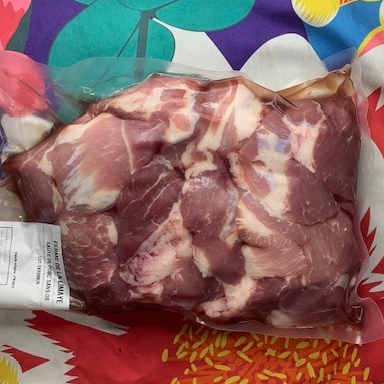 Sauté de porc - 1kg