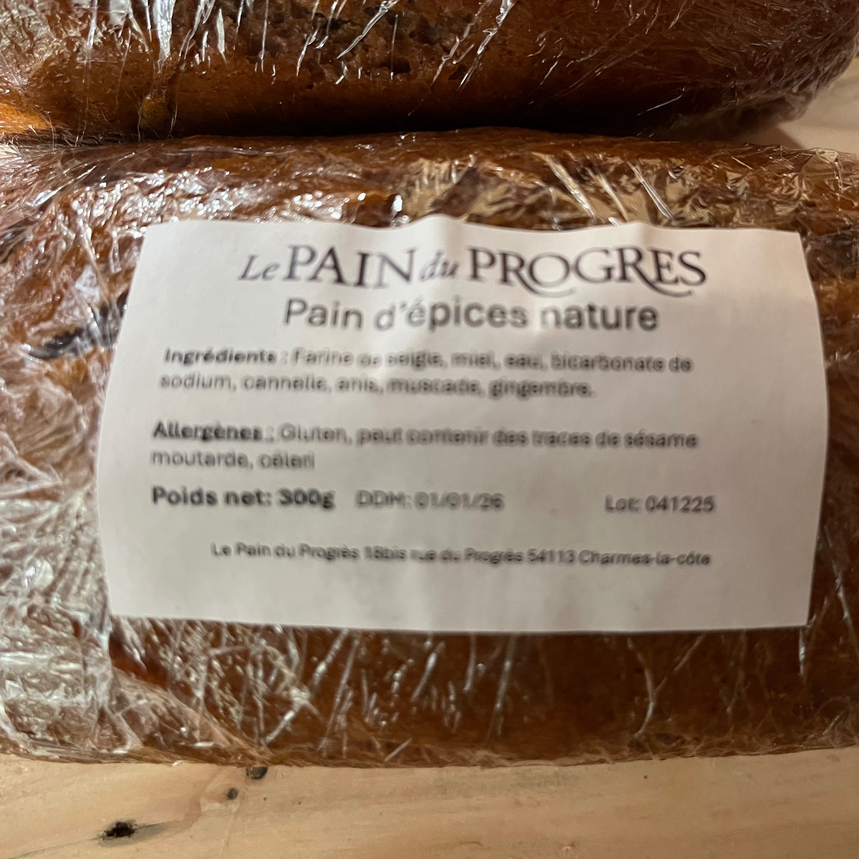 PAIN D'ÉPICES (300G)