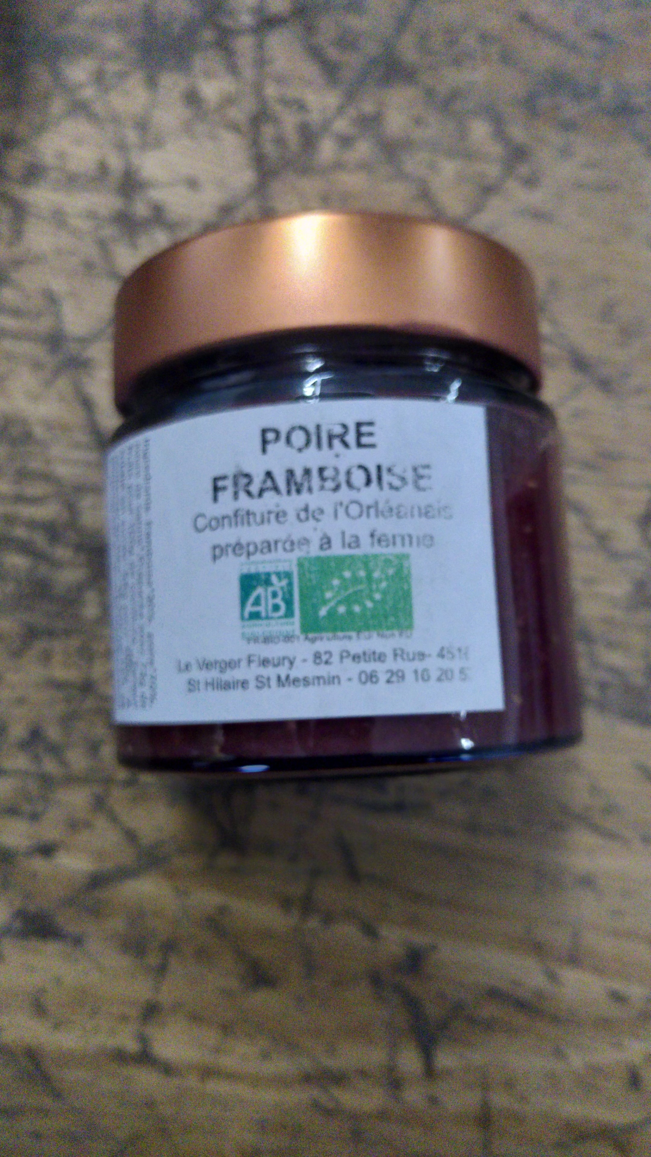 Confiture poire