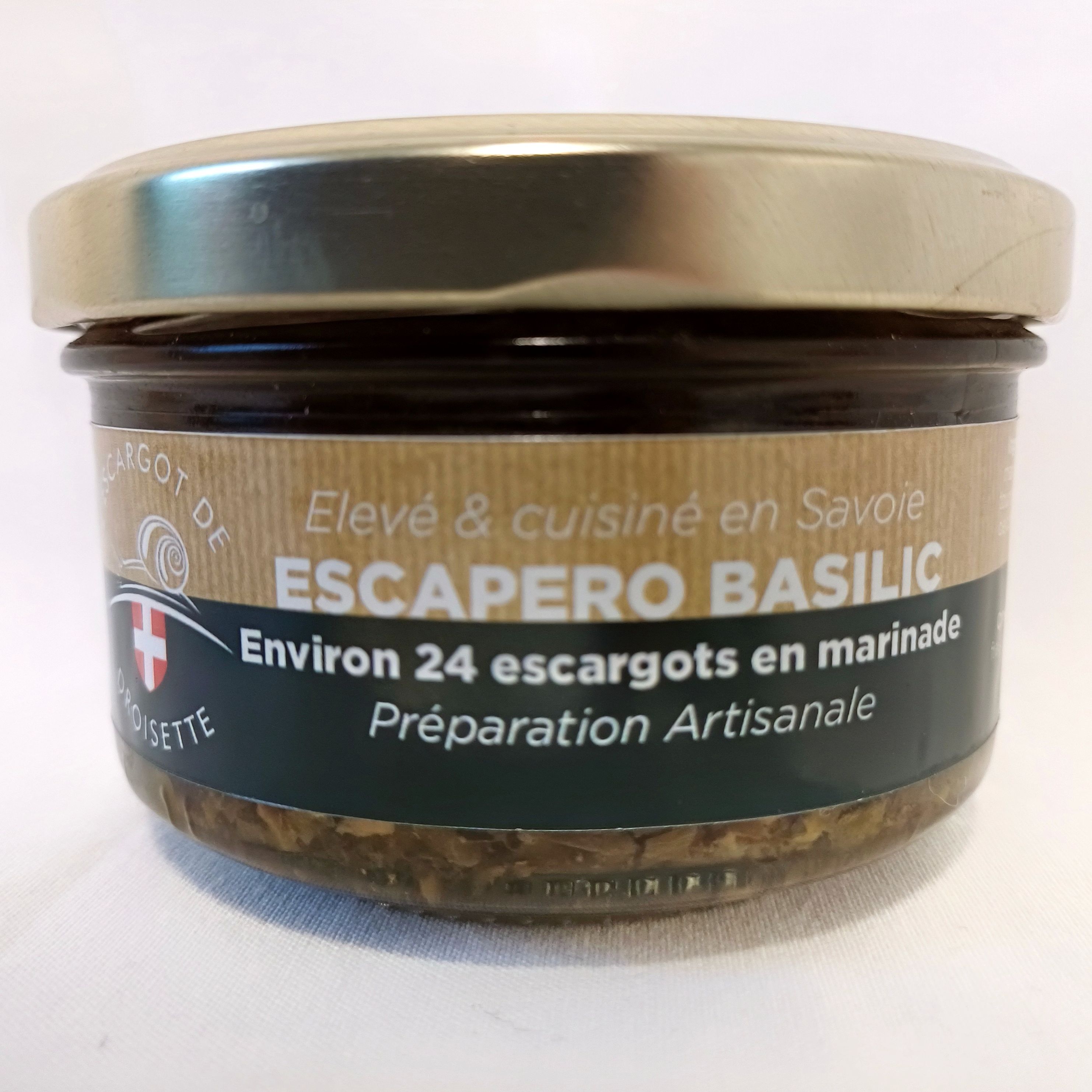ESCAPERO BASILIC - CONSERVE - 140g