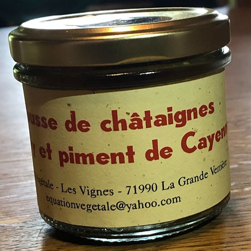 Mousse de châtaignes au curry et piment de Cayenne - 105g