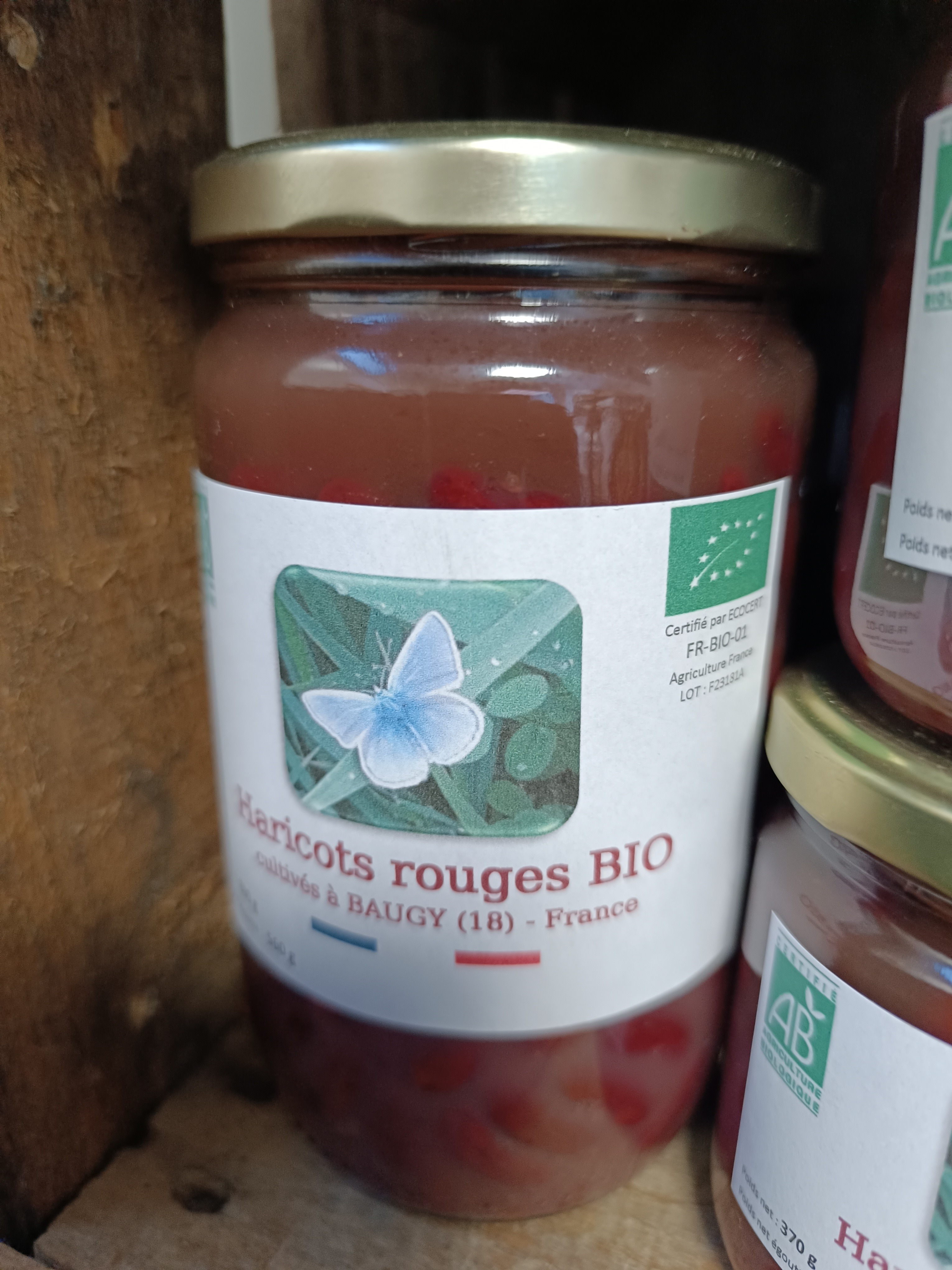 Haricots Rouges Bio Conserve 690Gr
