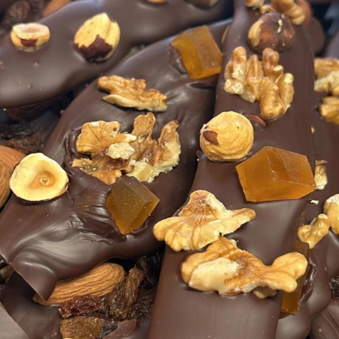 Mendiants au chocolat - 100gr