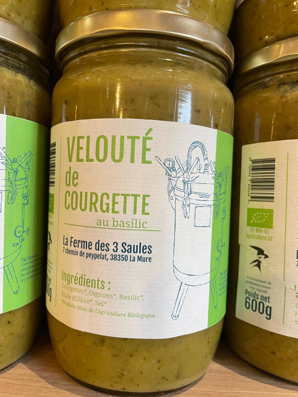 Courgette en velouté - 600g