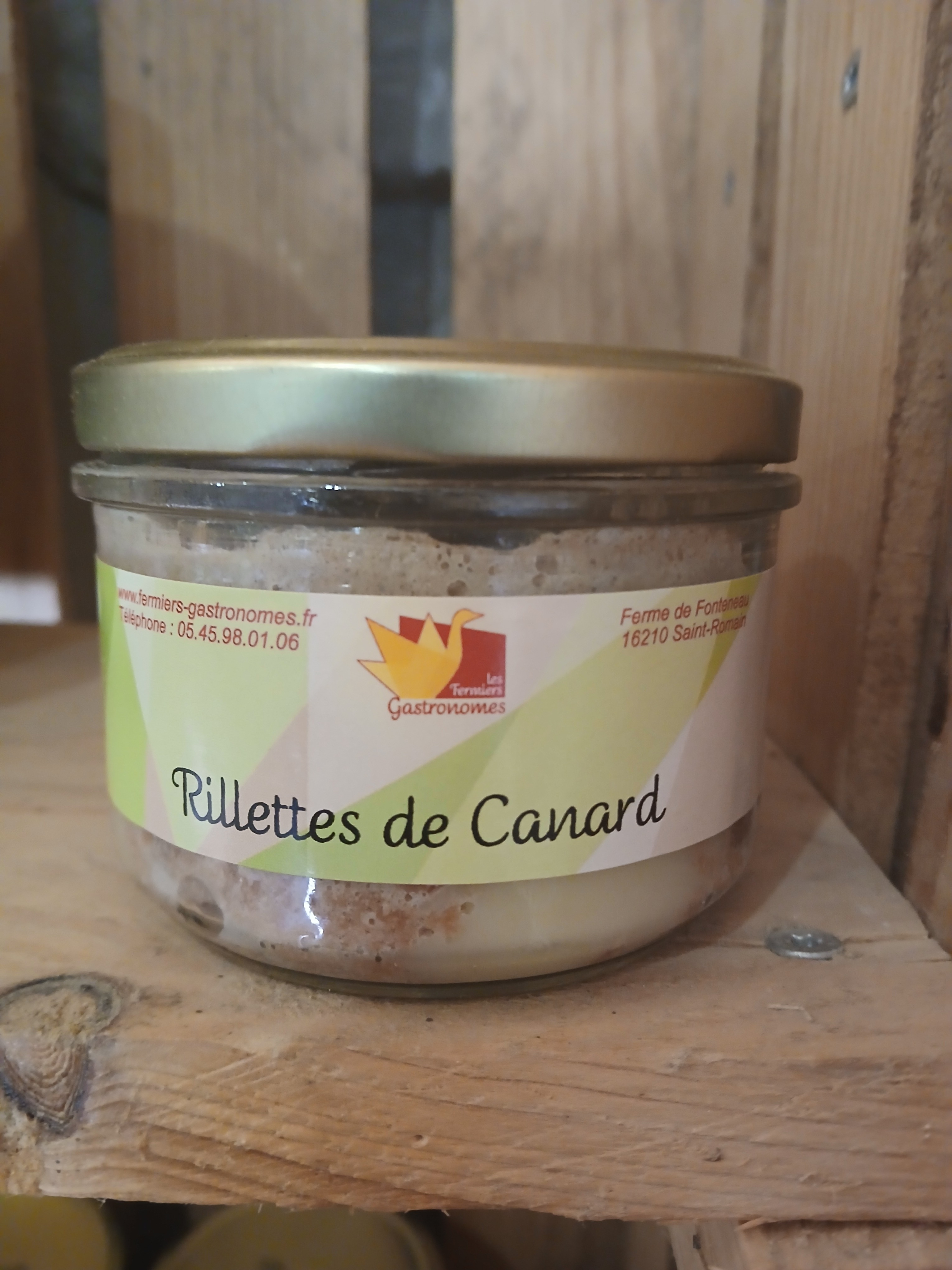 Conserve Rillette De Canard