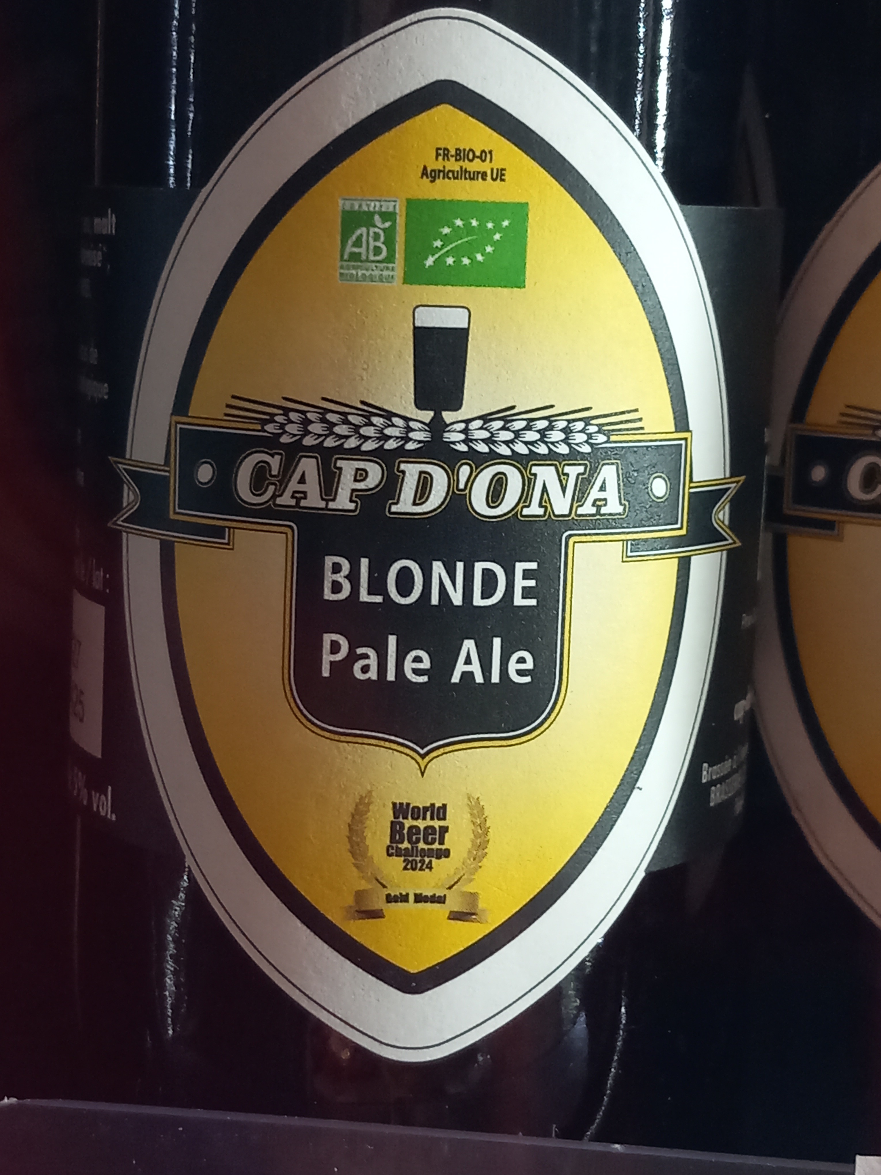 Bière blonde P.A.