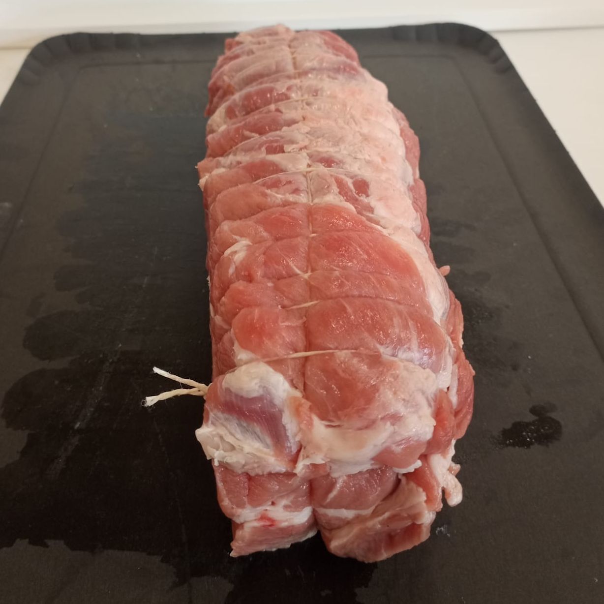 roti de porc dans l'échine