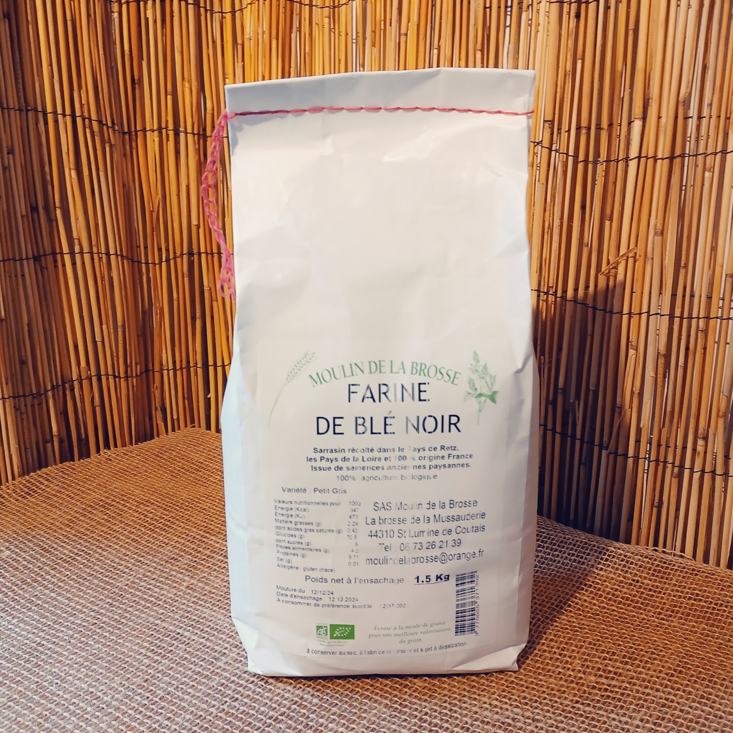 Farine Blé Noir - 1,5kg