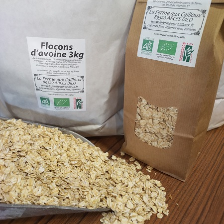 Flocons d'avoine 3kg - 3kg