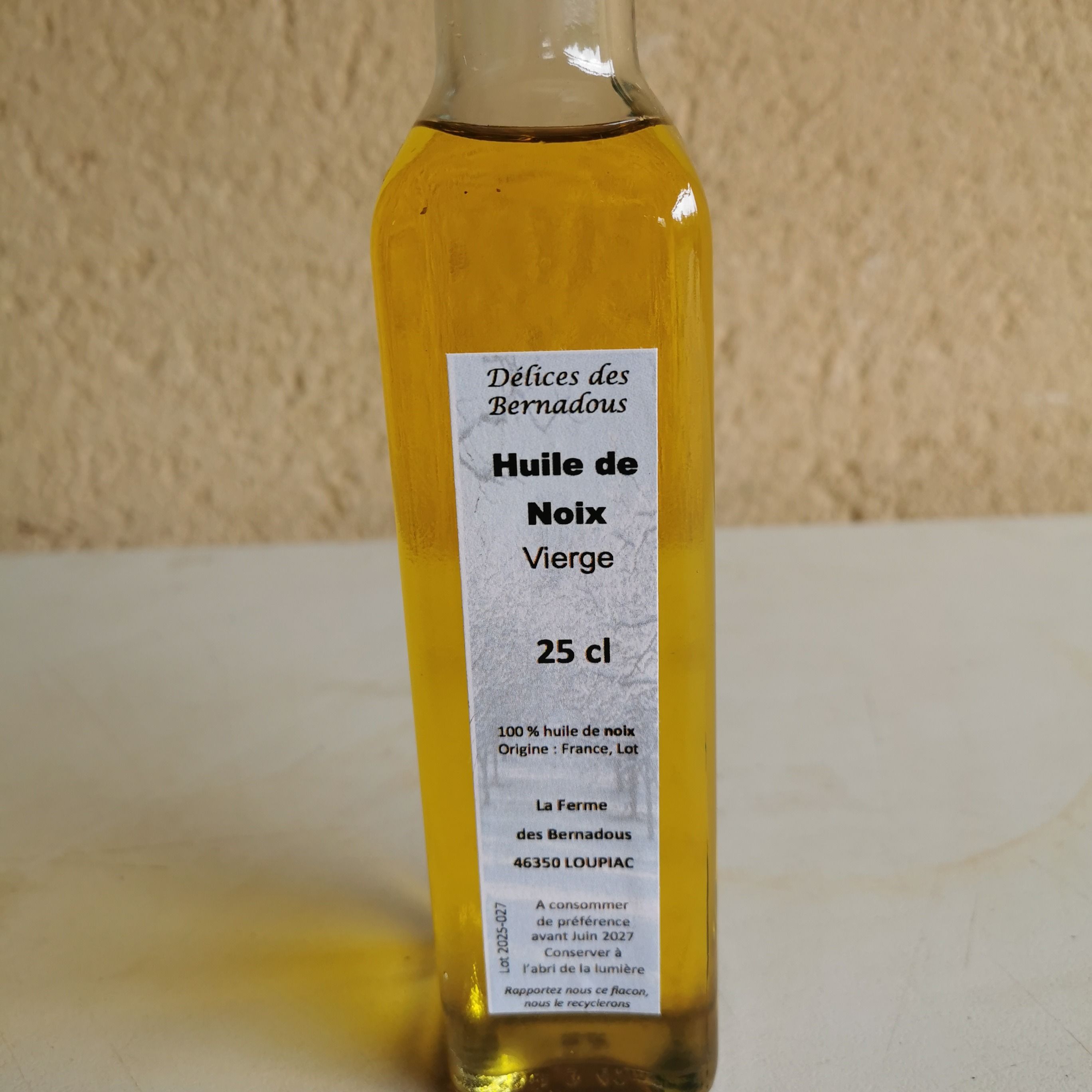 Huile de Noix 25 cl