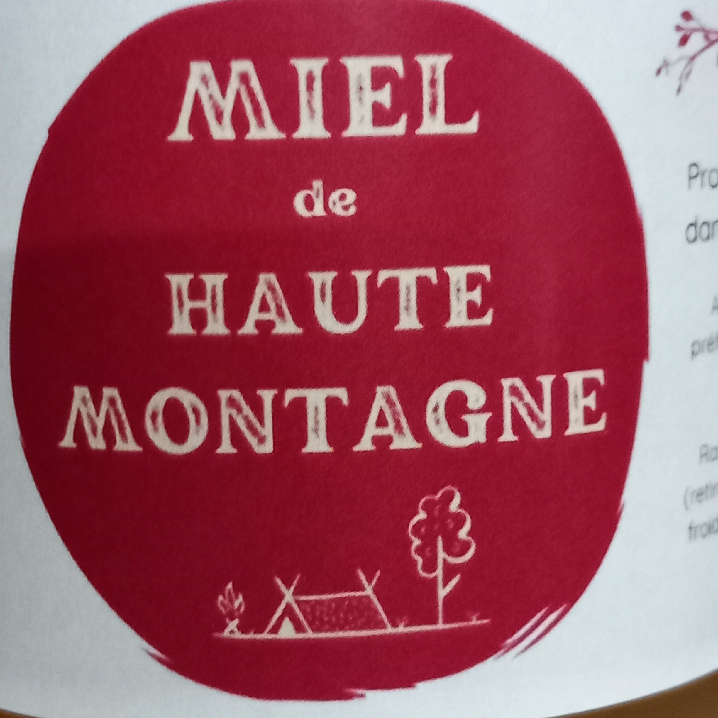 Miel Haute Montagne