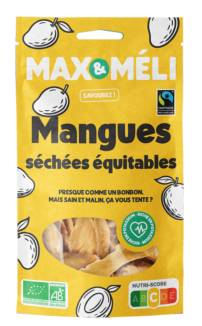 Mangues séchées équitables - 250g
