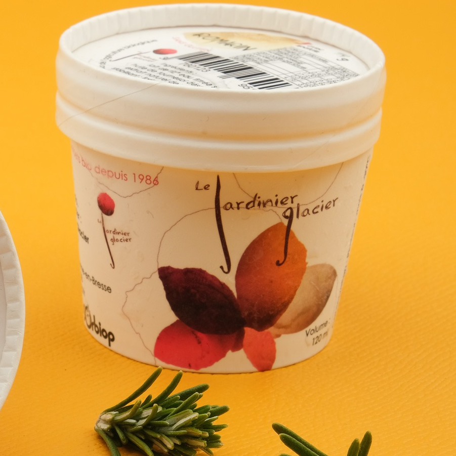 Glace Romarin Boisson Riz