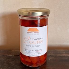 Elégance des cours Poire au sirop 260 cL