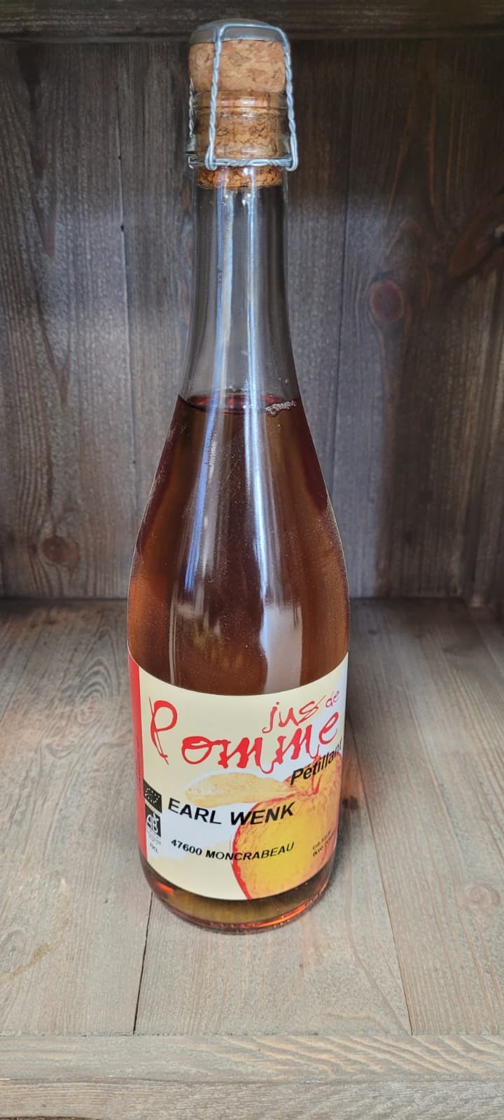 JUS DE POMME PETILLANT - 75cl
