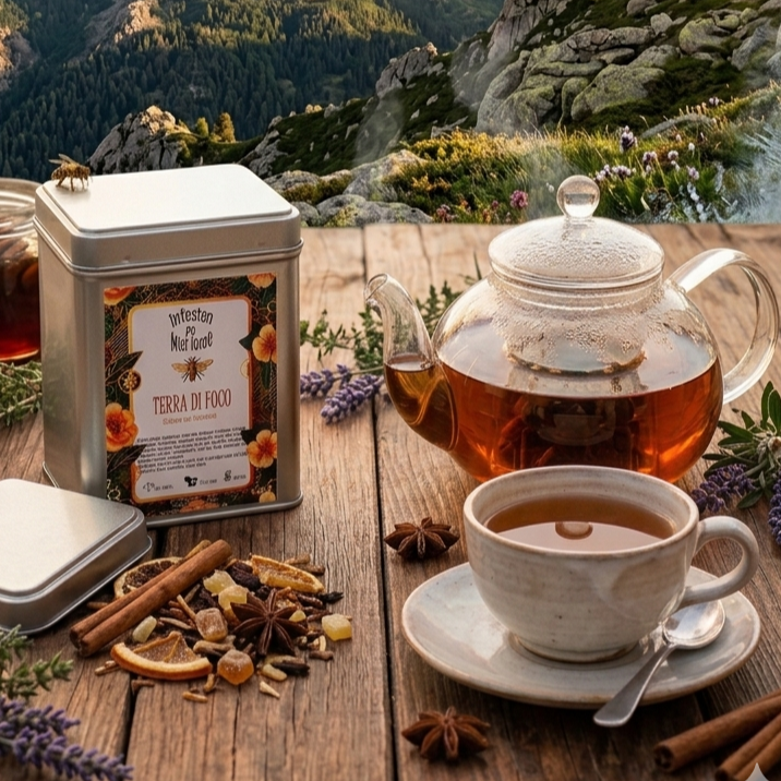 Infusion au miel " Terra di Focu" - 100g