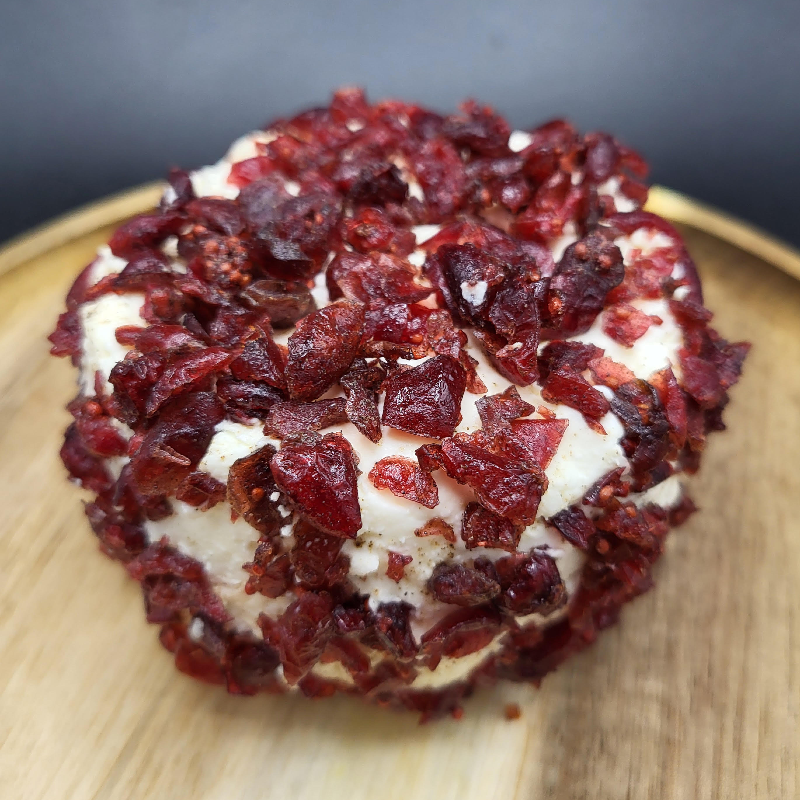 Fromage frais saveur Cramberries - Poivre - 200g