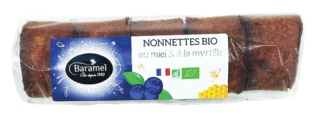 Nonnettes miel myrtille BIO - 160g