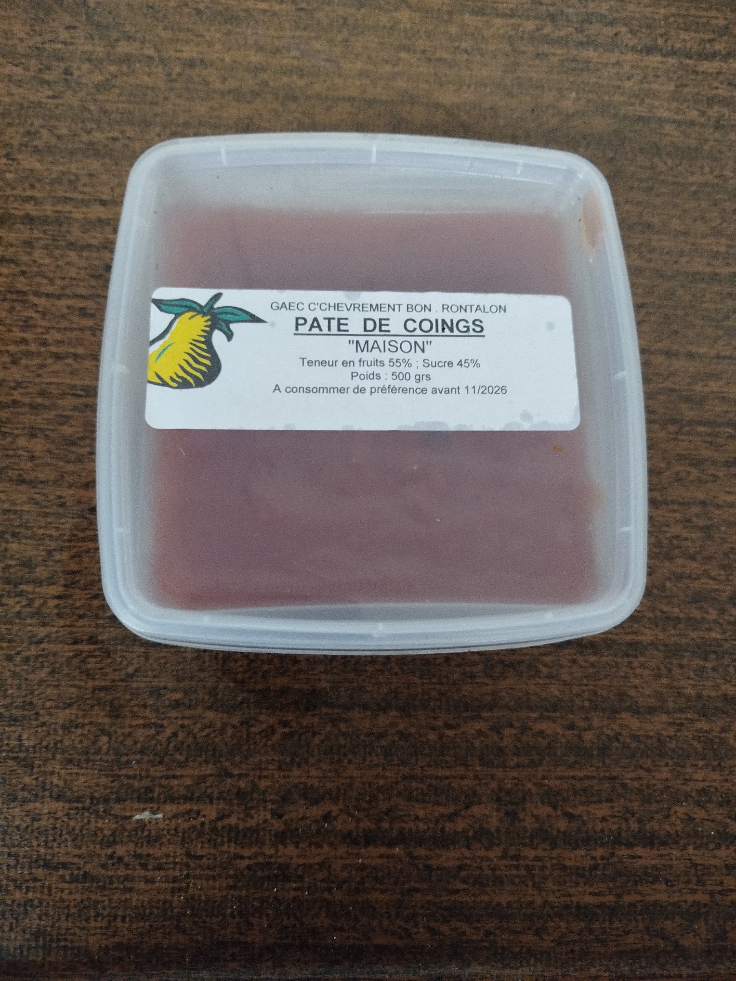 Pâte de coing - 500g