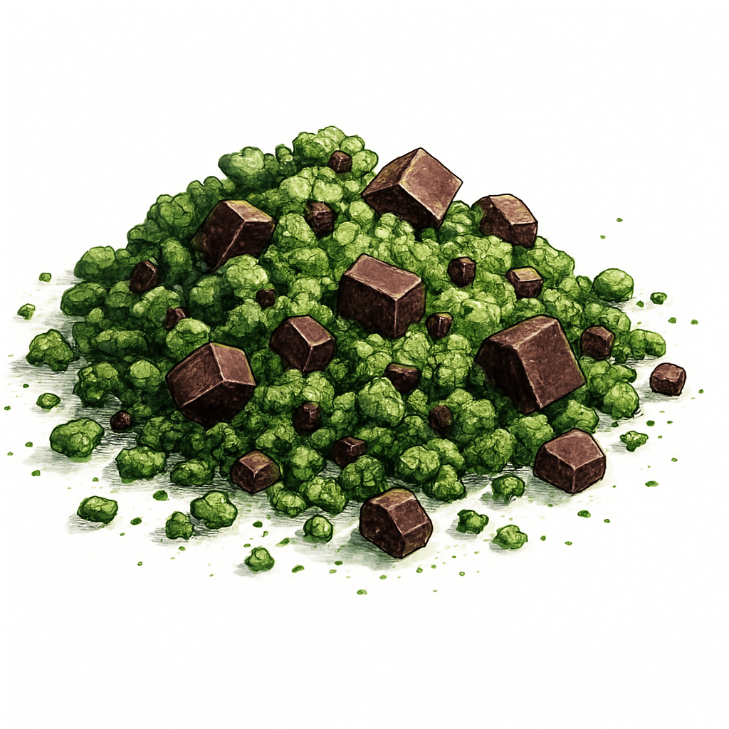 Granola chocolat spiruline - Sachet - 500g