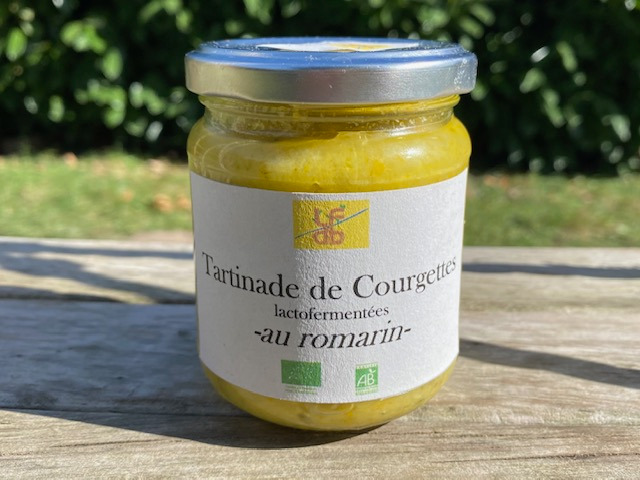 Tartinade de courgettes au romarin - 200g