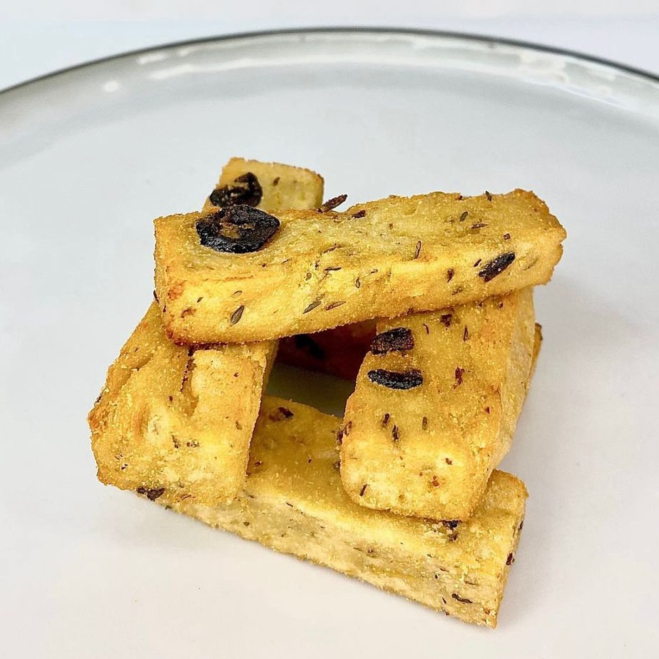 Panisse olives noires et thym 500g - 500g