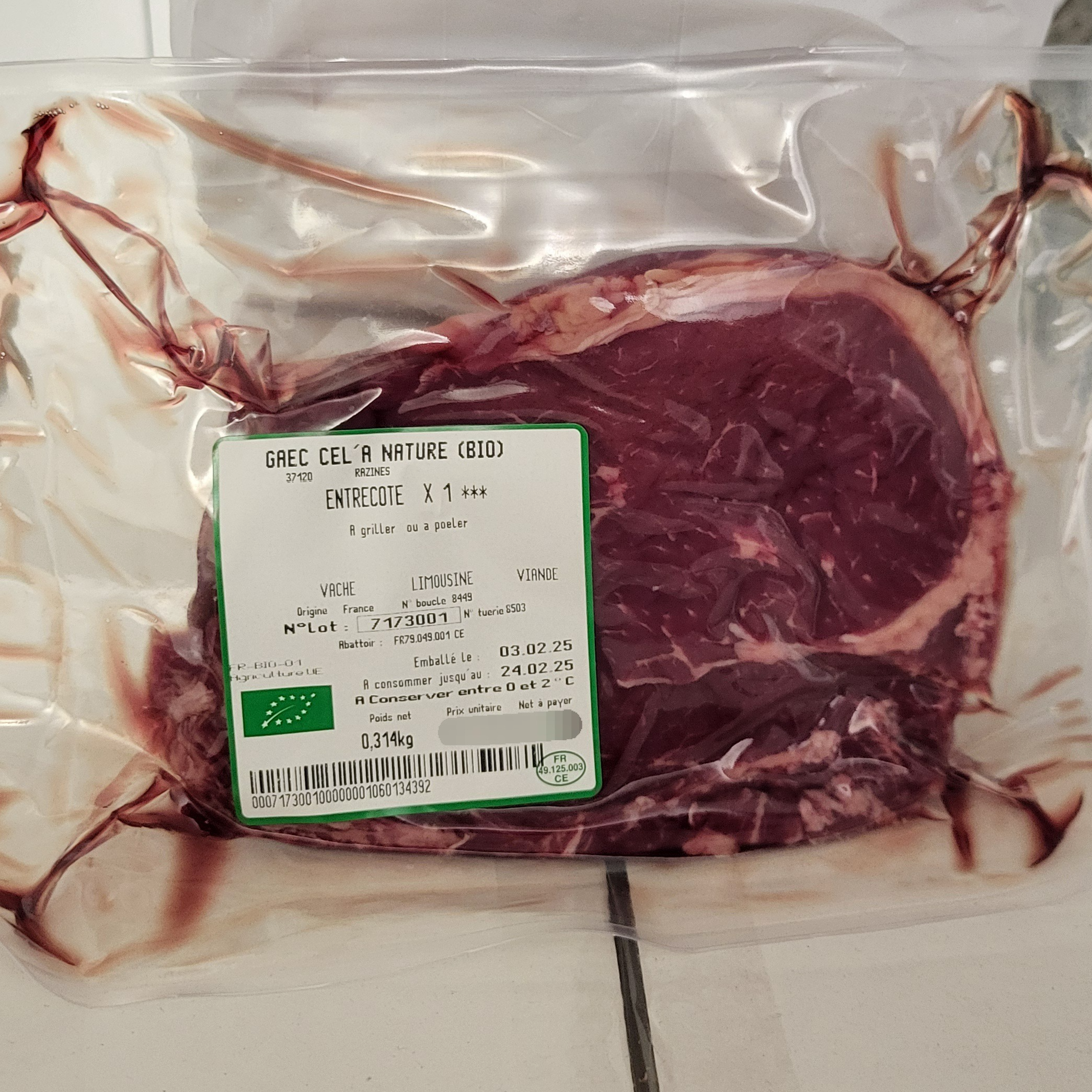 Entrecôte - 300g