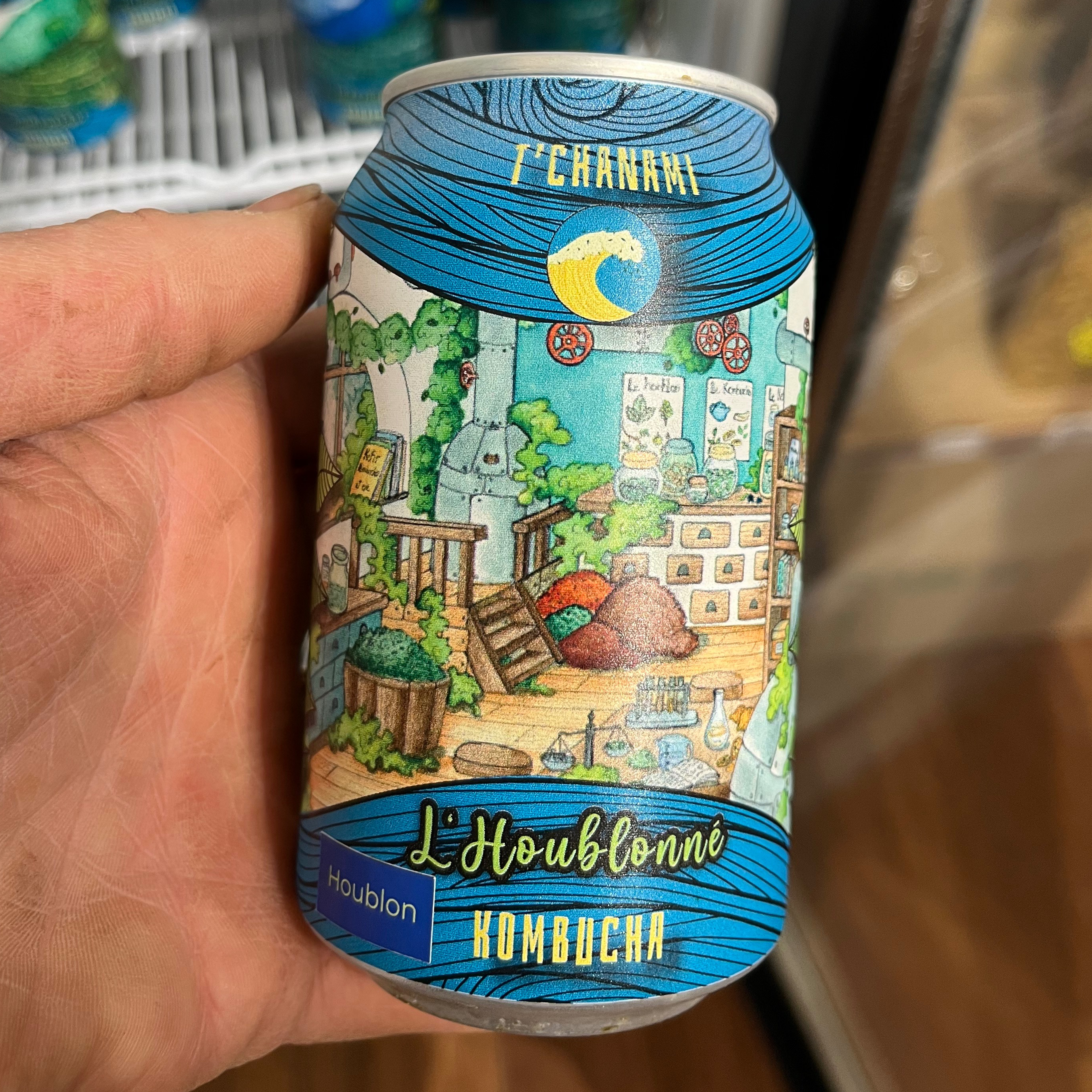 KOMBUCHA "HOUBLONNÉ" (33CL)