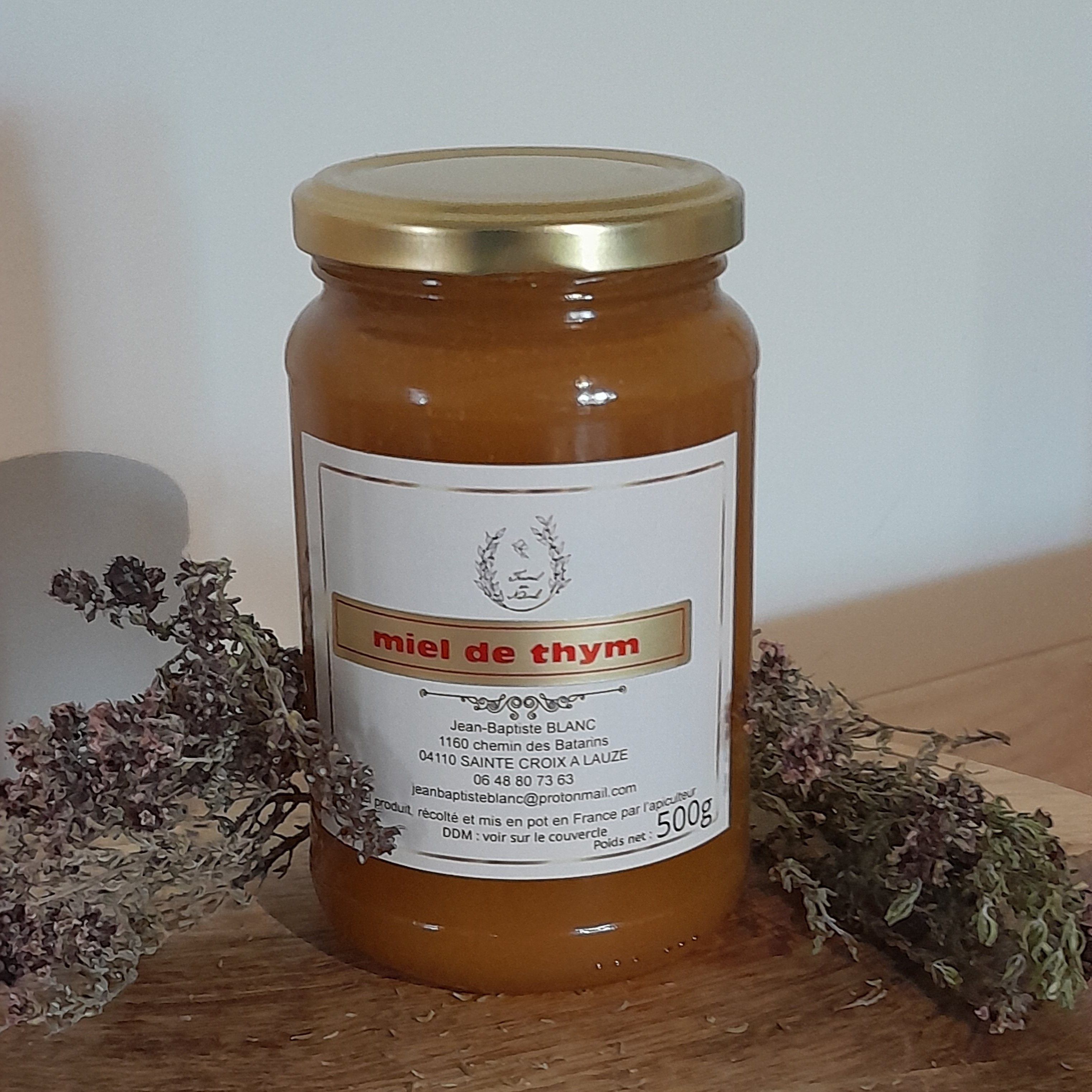 Miel de thym 500g