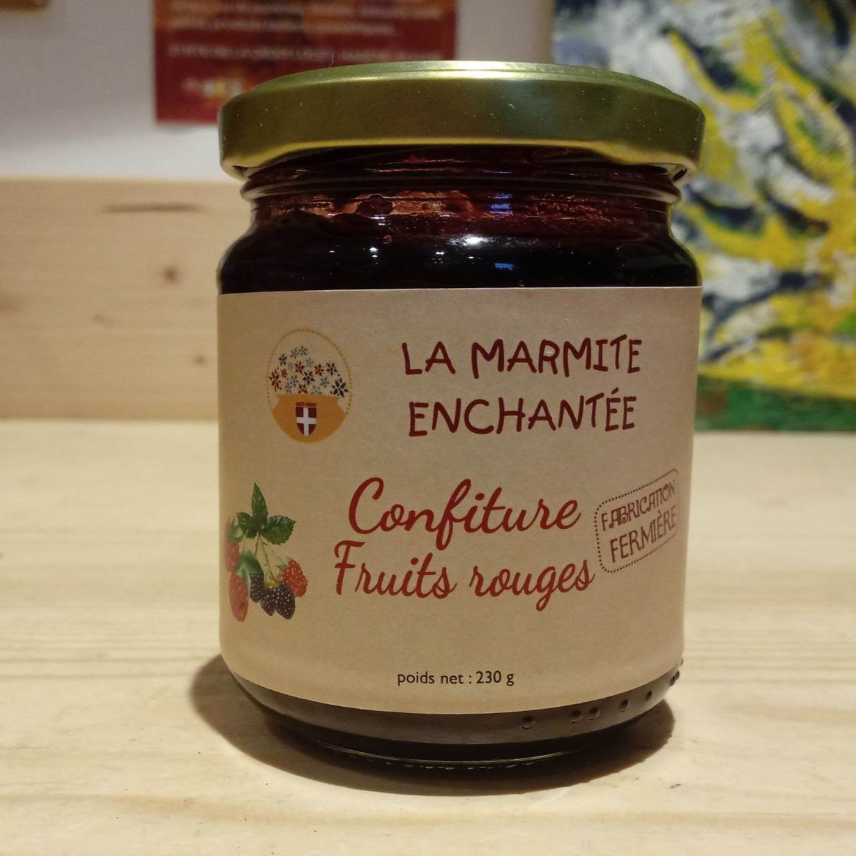 Confiture de Fruits rouges - 230g