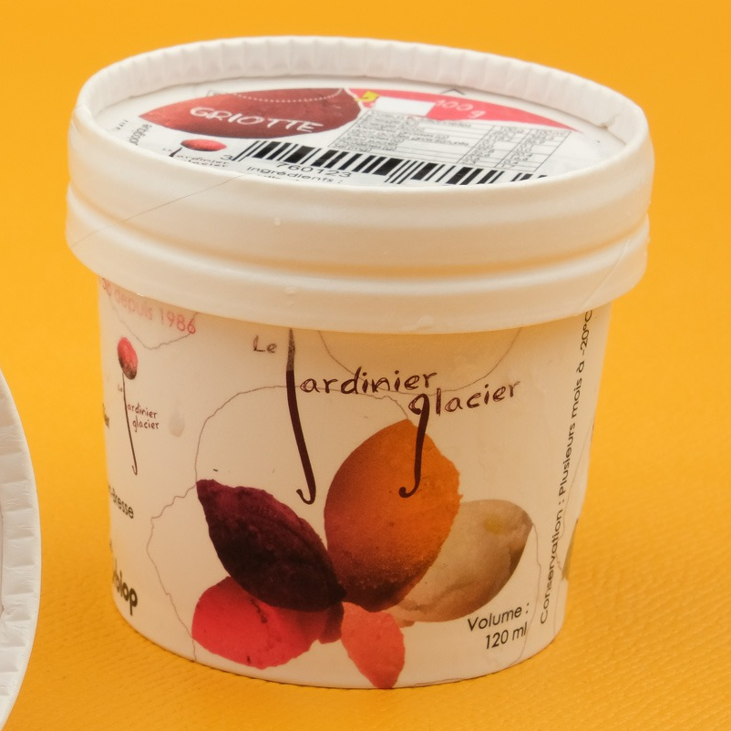 Sorbet Griottes De Notre Jardin