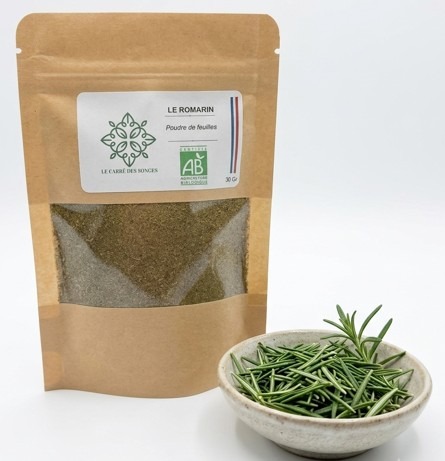 Le Romarin en Poudre BIO - Poudre de feuilles - 30g
