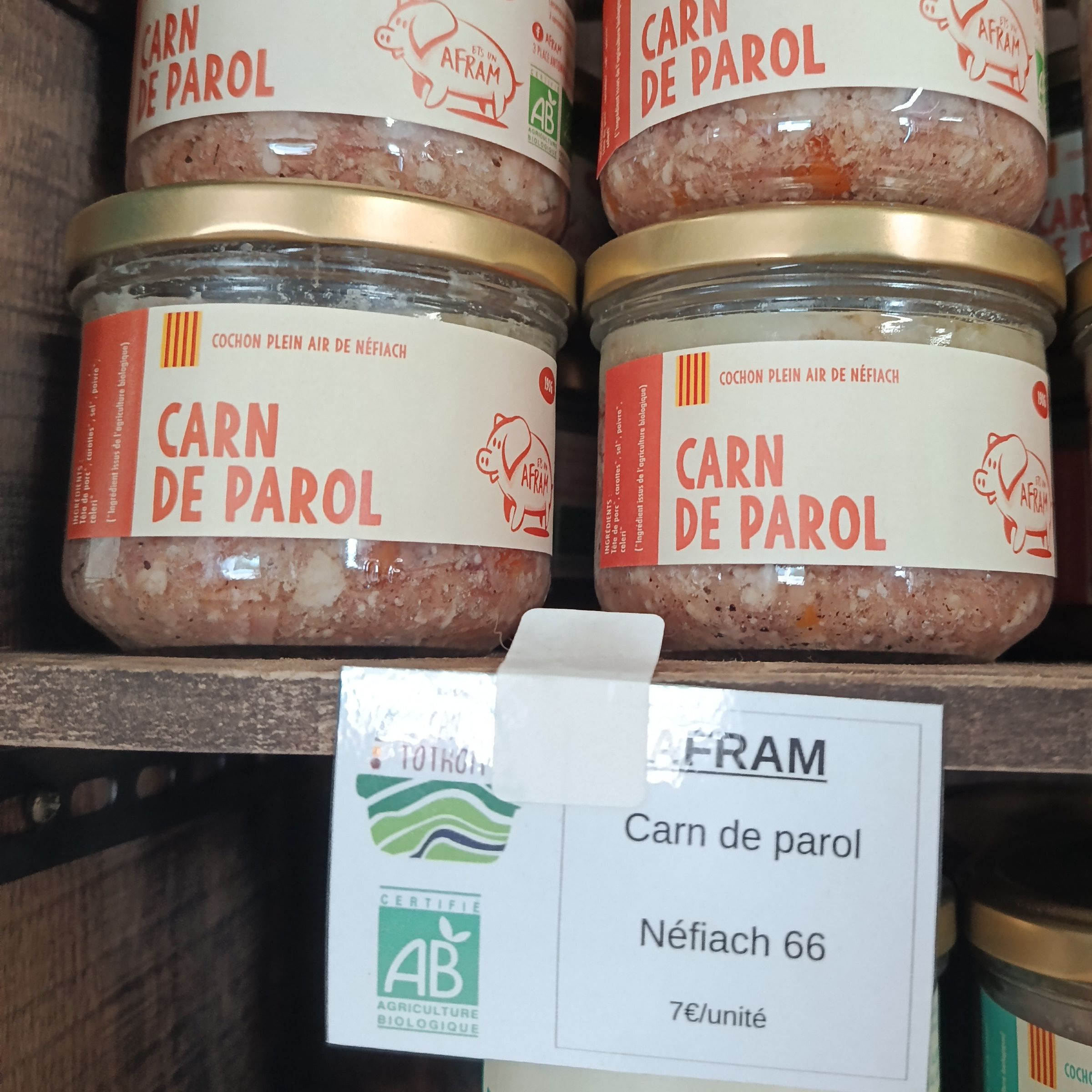 CARN DE PAROL - AFRAM