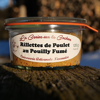 Rillettes de Poulet au Pouilly-Fumé - 120g